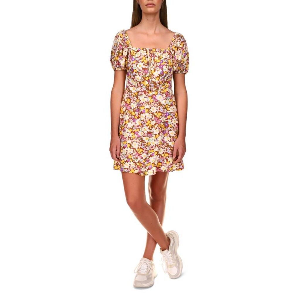 Sanctuary Floral-Print Fresh-Breeze Dress In Sunny Field - 10